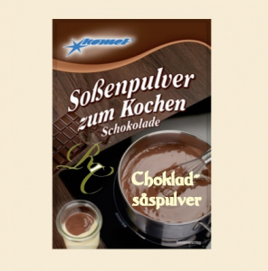 Choklad sås pulver 34g