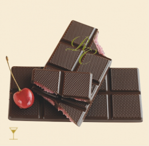 Lauenstein fylld chokladkaka körsbär