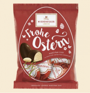 Olika Niederegger ägg i påsen 87g