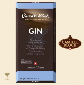 Camille Bloch Gin mörk choklad 100g