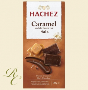 Hachez karamell med salt 90g