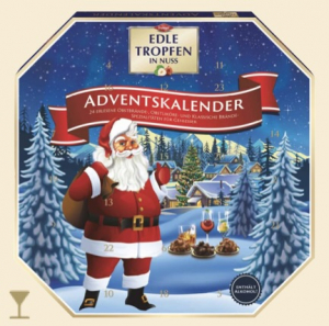 Trumpf ädle droppar i nötter adventskalender 300g