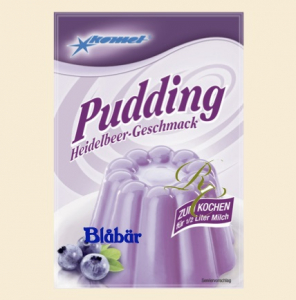 Blåbär pudding pulver 40g