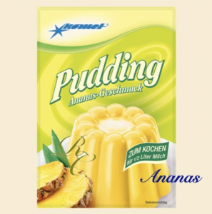 Ananas pudding pulver 40g