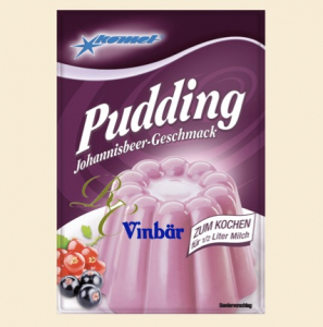 Vinbär pudding pulver 40g