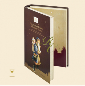Lauensteiner Adventsbok 340g, mörk choklad