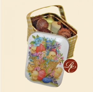 Plåtbox kyckling motiv - 250g