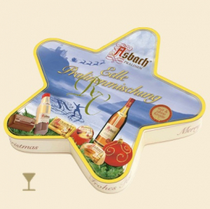 Asbach konjak pralinmix  155g