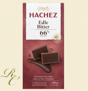 Hachez mörk choklad 66% 100g