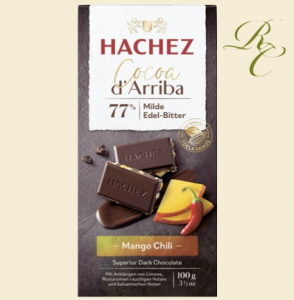 Hachez mörk choklad mango chili 100g