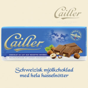 Callier mjölkchoklad hela hasselnötter 100g