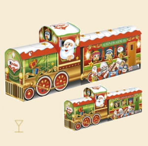 Barn mix adventskalender 3D-tåg