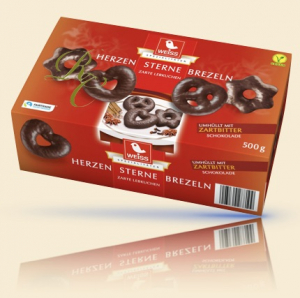 Pepparkaka med choklad 500g
