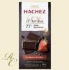 Hachez mörk 77% jordgubb peppar 100g