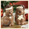 Katt och hund i choklad 150g